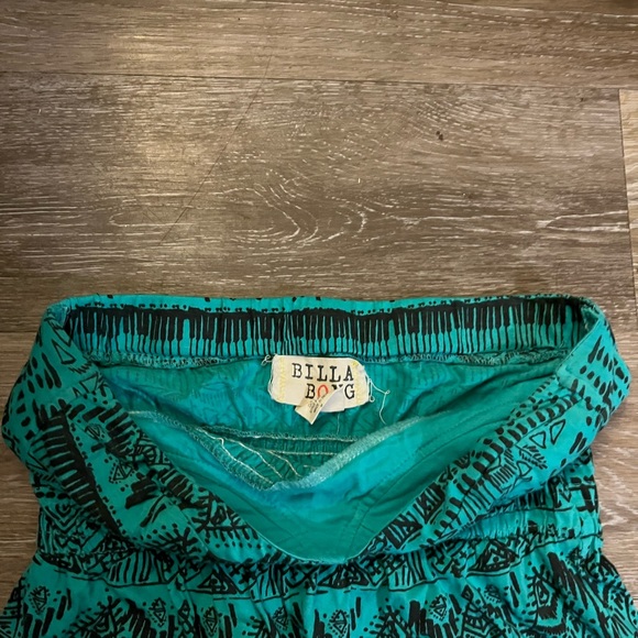 Billabong romper dress black and teal size medium - Picture 6 of 10
